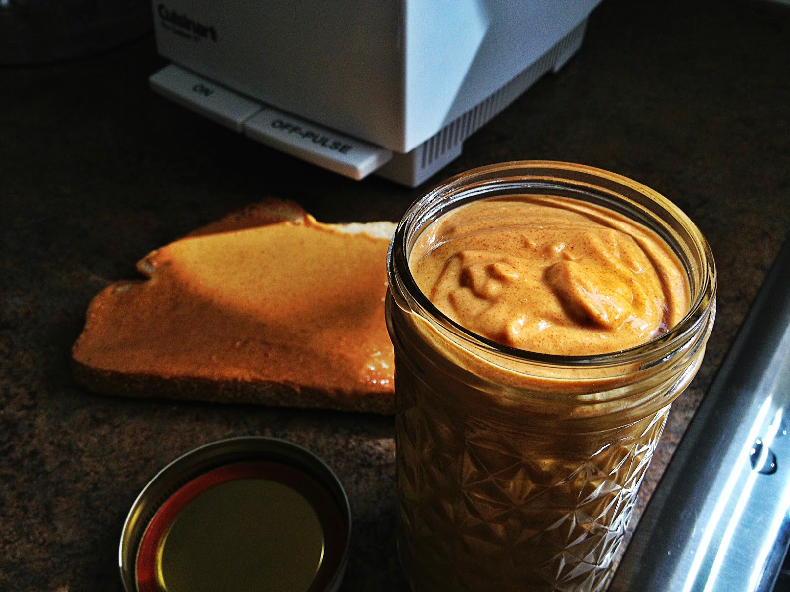 Campfires and Caribou Sticky fingers homemade peanut butter