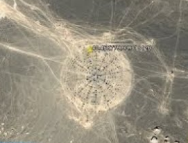 China's Area 51 image from a satellite. China's Area 51 using a Google satellite.