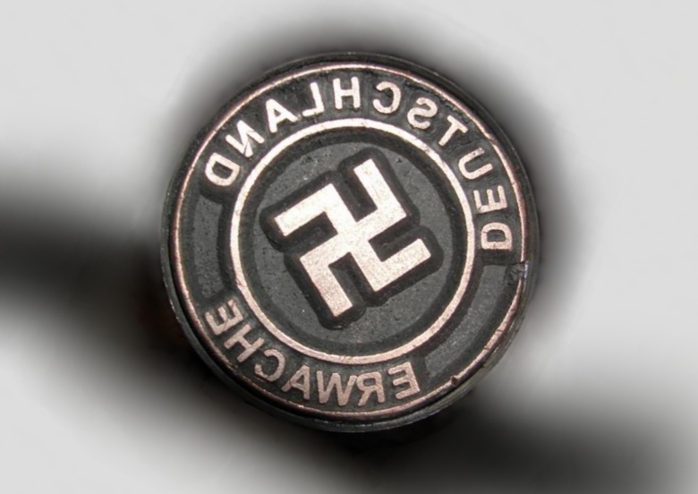 germanmilitariaww2 GERMANY AWAKEN DEUTSCHLAND ERWACHE SWASTIKA STAMP