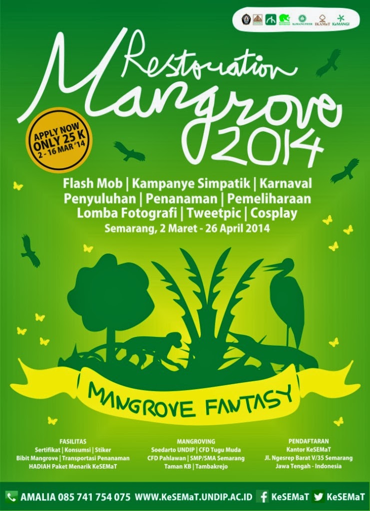 Blog KeSEMaT  Mangrove Is Lifestyle: Pendaftaran Mangrove 