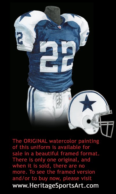 Dallas Cowboys Uniform and Team History | Heritage &hellip;