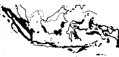 Gambar  Peta daerah yang dipengaruhi Islam abad 16