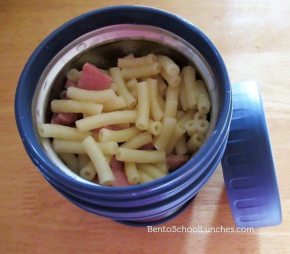 How To Pack Hot Lunches For School - Mac & Cheese with Ham