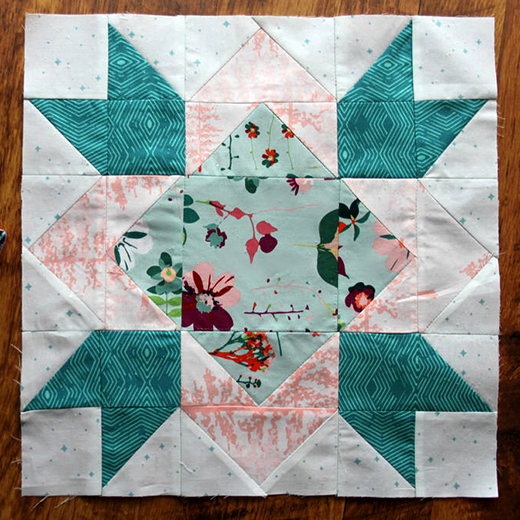 Dove in the Window Block Free Pattern designed by Maureen of Maureen Cracknell Handmade