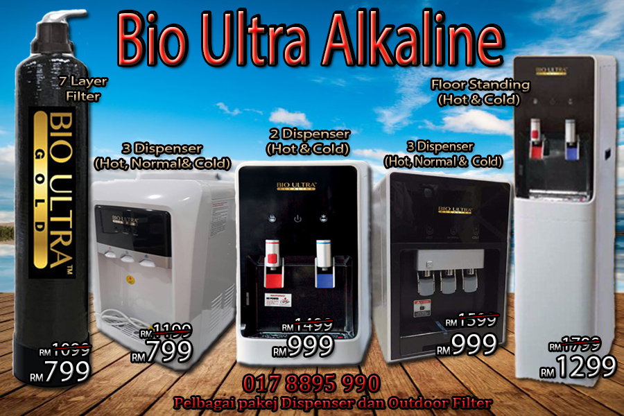 Penapis Air Bio Ultra Termurah, Terbaik, Mampu Milik
