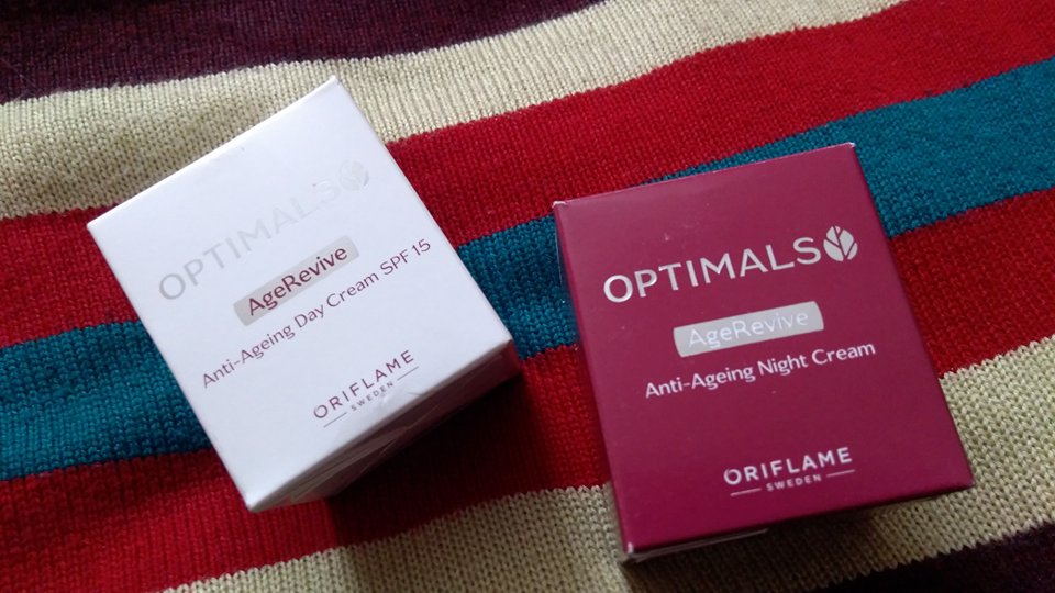 optimals anti ageing night cream