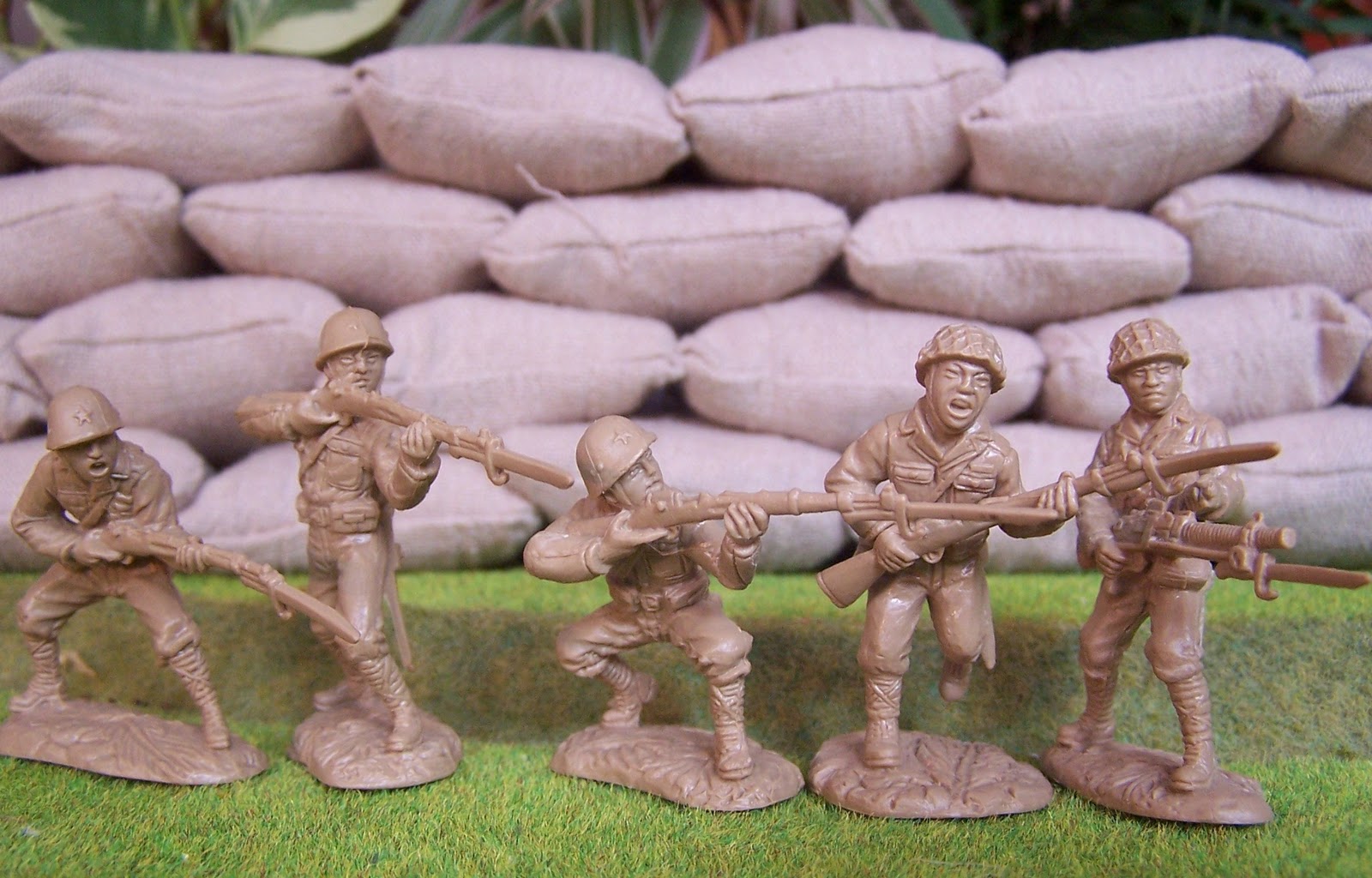 Details about   MARX Japanese Infantry soldiers  LOT OF 50 pieces minimum of 6 POSES 1963 NEW 
