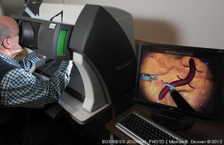 Robotic Surgery Skills Training Simulator