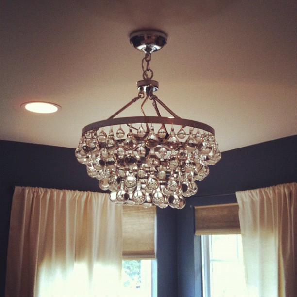 Dalliance Design A Love Affair With Design MY BLING CHANDELIER IS