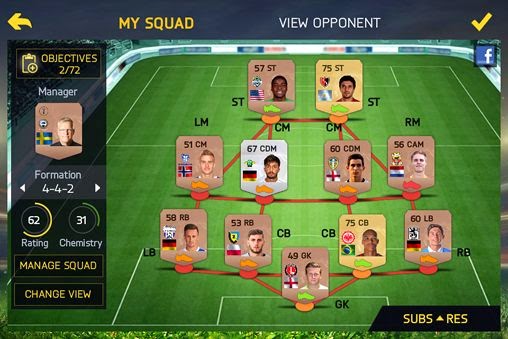 FIFA 15 Ultimate Team, once ideal - 26 Noviembre -