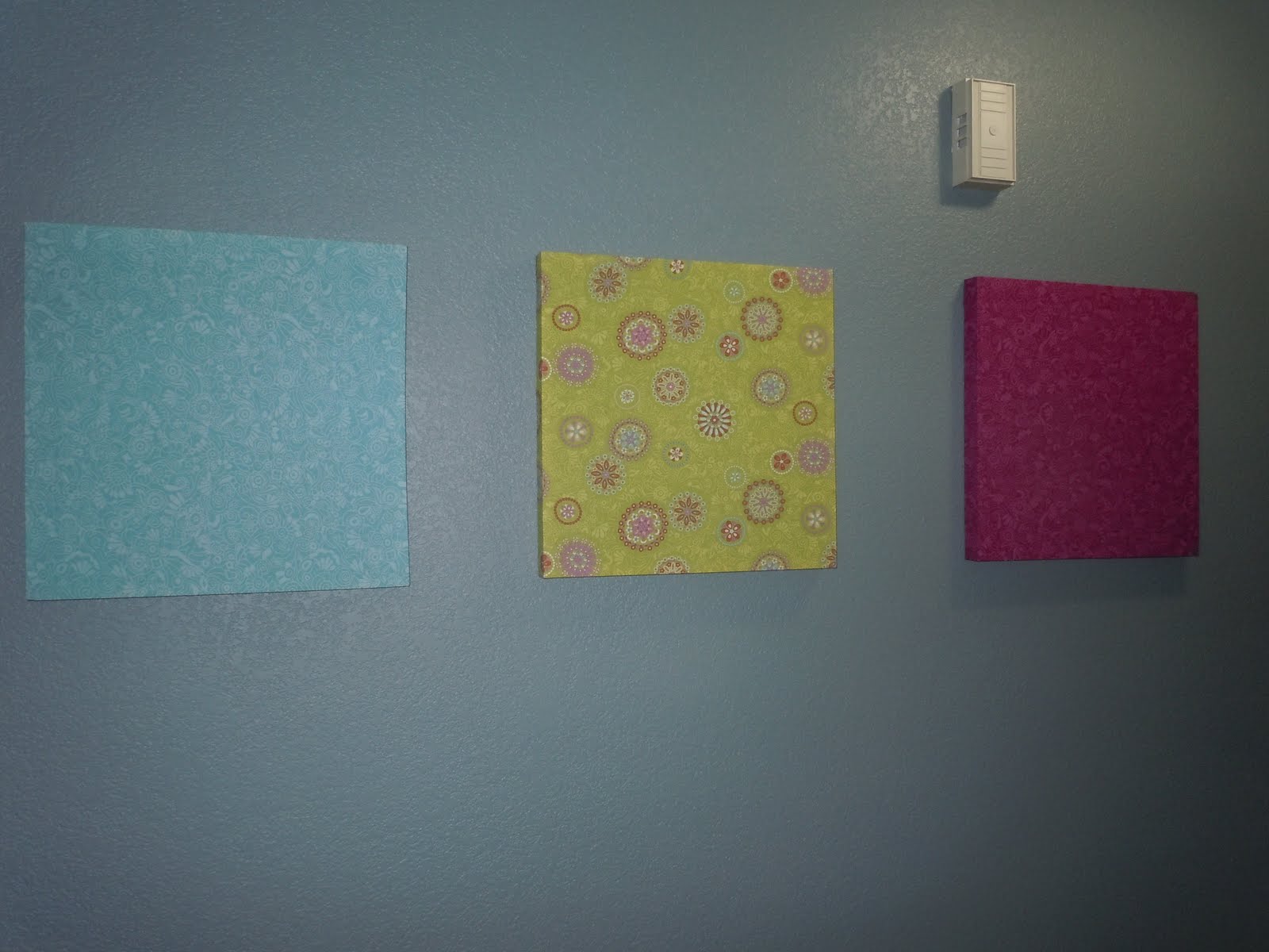 A Britt Without Boys DIY Fabric Canvases