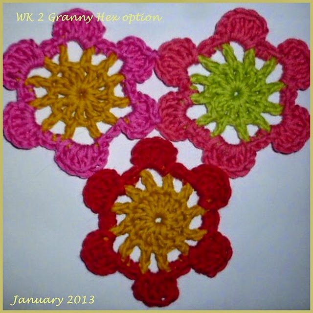 Week 2 Granny Hexagon 2013