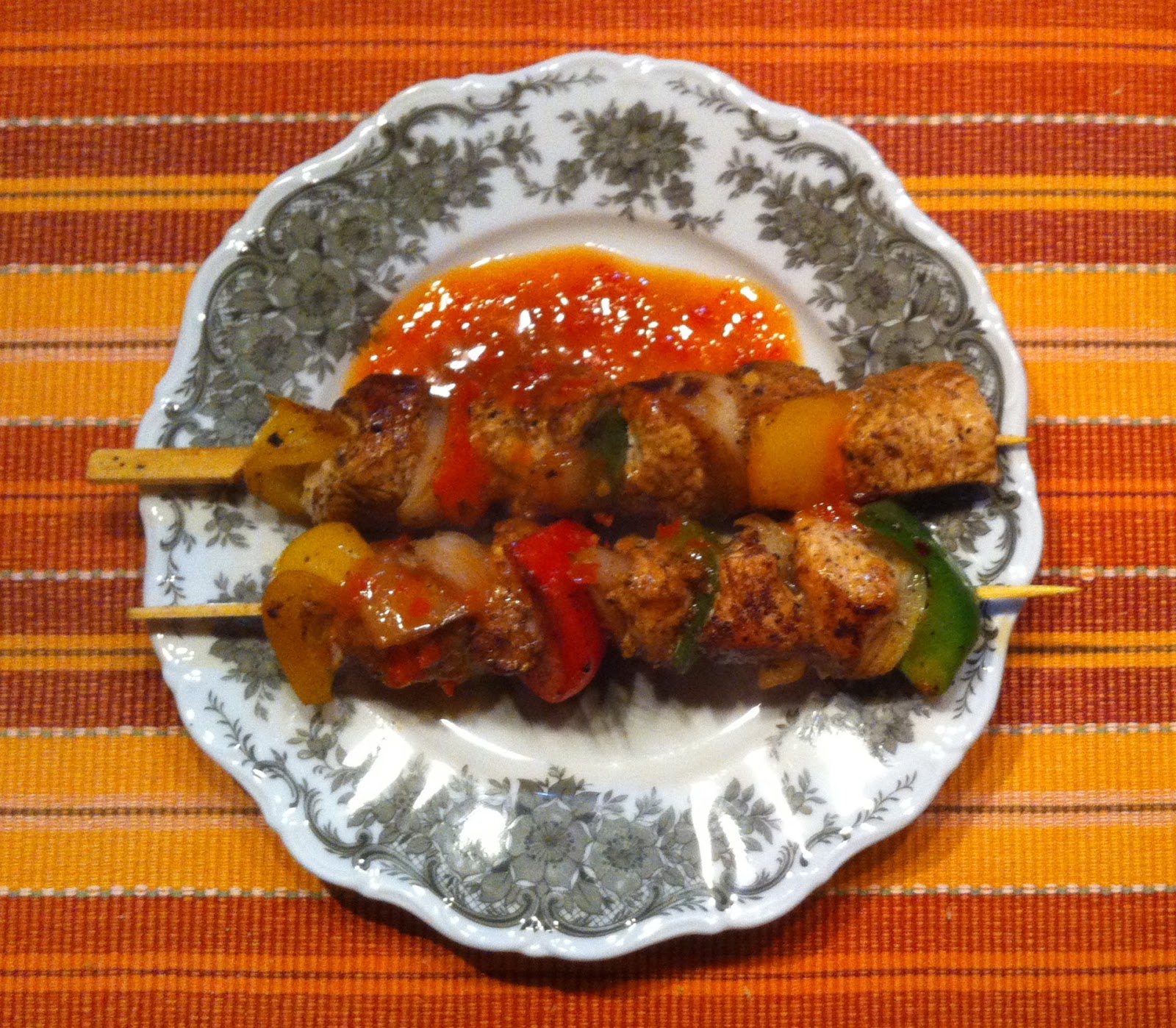 Wessels Küchenwelt: Putenspieße mit Paprika
