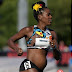 Alysia Montano races in the 800 meters at the 2017 USATF Outdoor Championships while 5 months pregnant