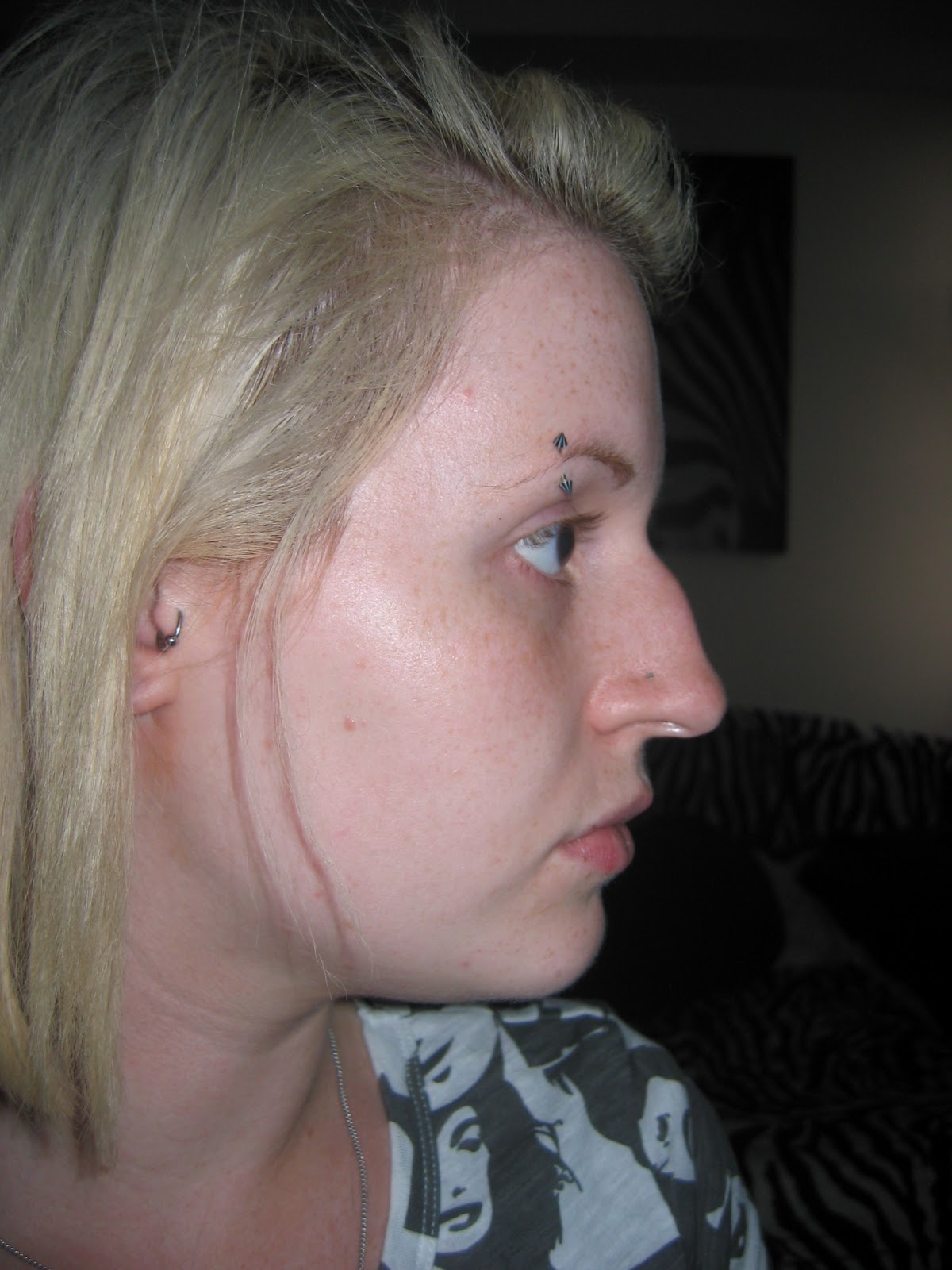 Victoria Makeup Nose Job Before & After