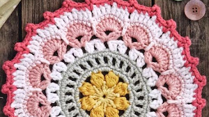 Cómo hacer una mandala crochet paso a paso