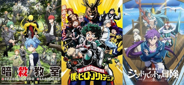 AMVeSAIMOE: Os melhores animes da Temporada de Inverno 2014, evolução do  Top 10 na semana