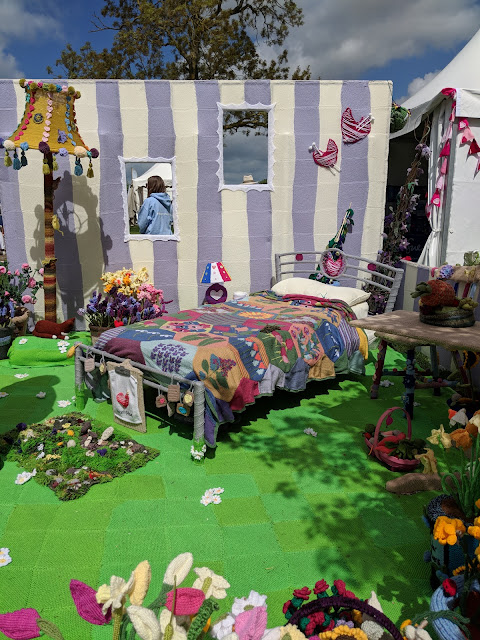 Work of Heart Knitted Garden Malvern Show Work of Heart Knitted Garden Malvern Show