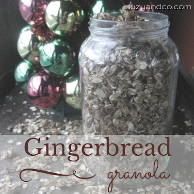 gingerbread granola recipe