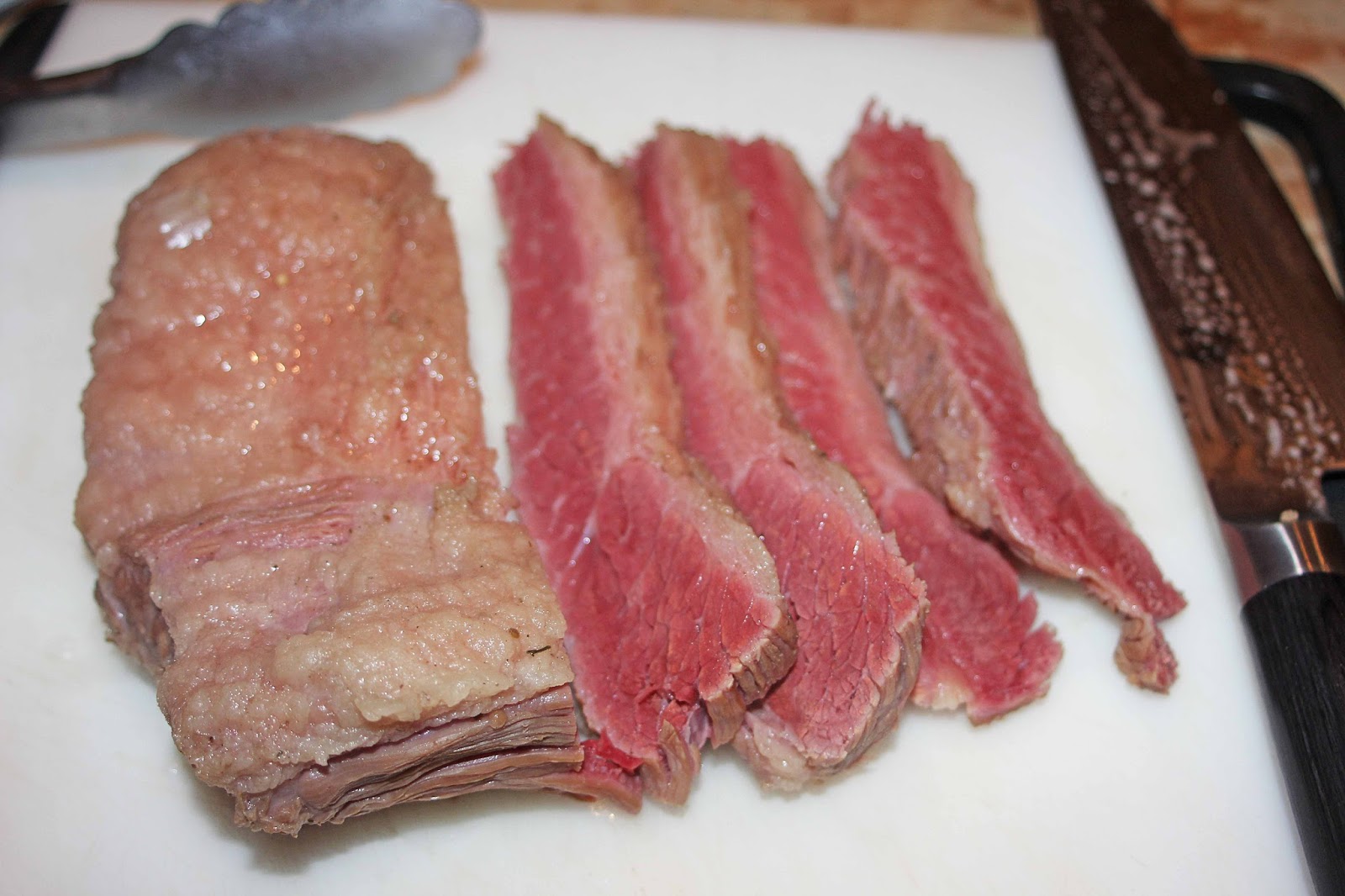 The Grub Files Cooking with Camissonia HomeCured Corned Beef