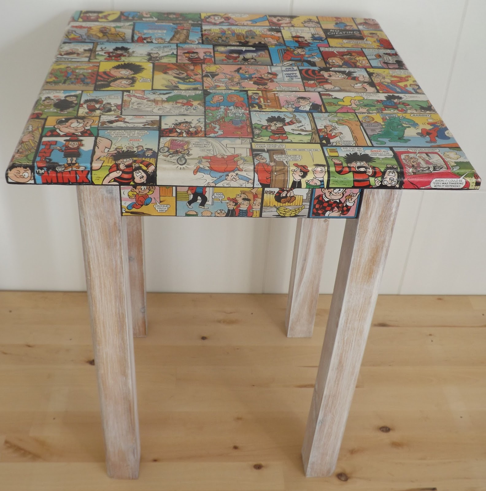 SewforSoul Beano Decoupage Tutorial It's just posh collage Dennis!
