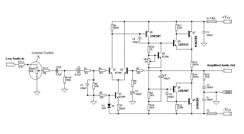 e-cracked Solutions: Hi-fi Audio Amplifier Circuit Design and