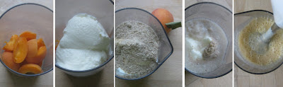 Zubereitung Aprikosen-Joghurt-Erdmandel-Shake