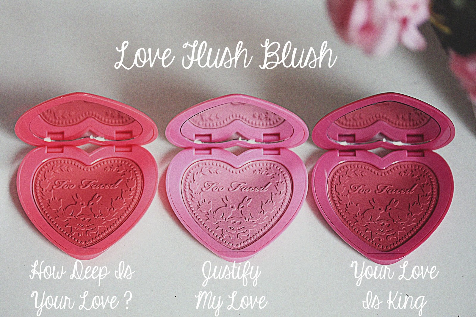 rosemademoiselle-toofaced-loveflush-blush-heart-review-swatch