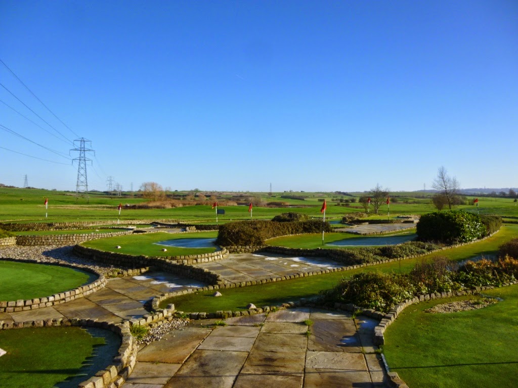 The Ham and Egger Files Minigolf at Dunton Hills Family Golf Centre in