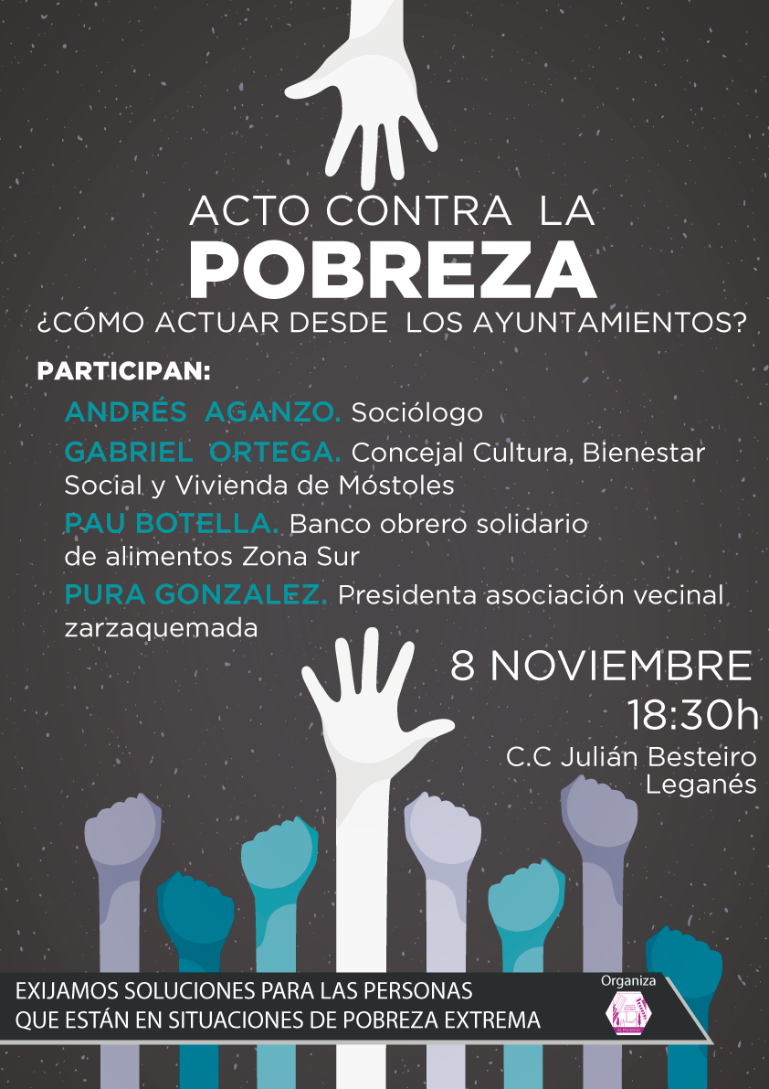 Acto contra la pobreza "¿Cómo actuar desde los ayuntamientos?" 8
