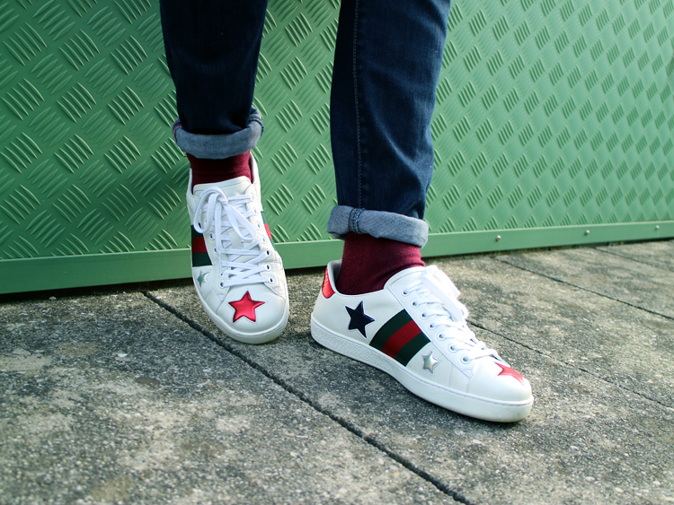 gucci sneakers Blogger 