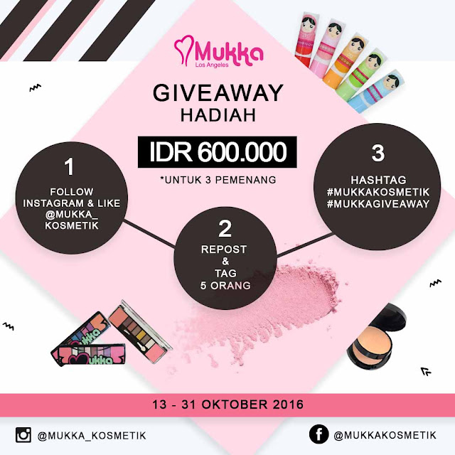 Mukka Kosmetik Giveaway