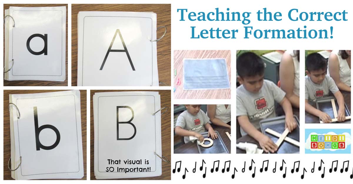 Teaching the Correct Letter Formation