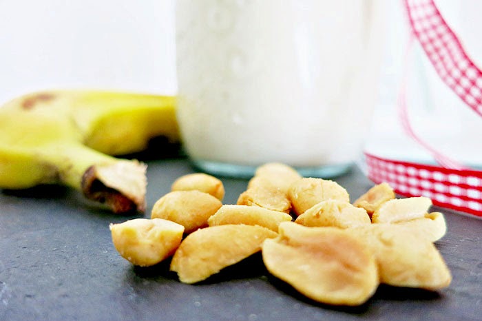 Erdnuss-Bananen Smoothie