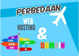 Perbedaan Antara Web Hosting Dan Domain