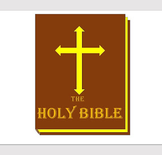 Image of Bible with cross and text above caption "Is the Bible true?"