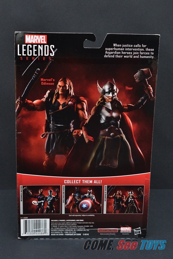 Marvel Legends Defenders of Asgard Odinson Lady Thor MOC for sale online 