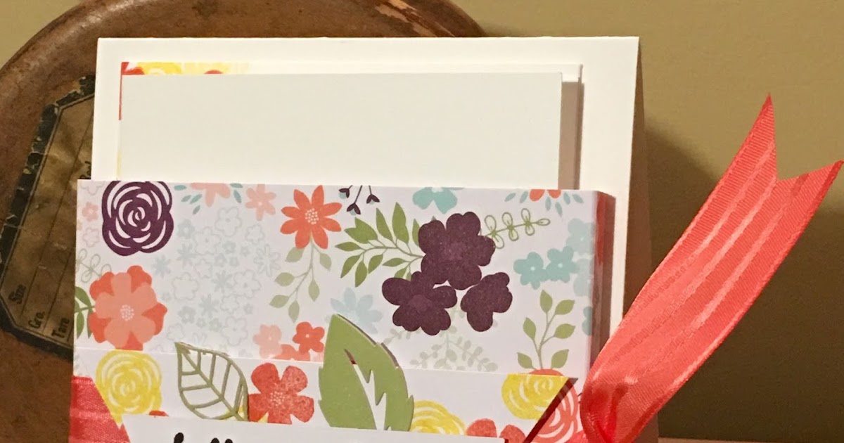 Trinity Designs Hello Sunshine! Note Card Holder FREE Tutorial!