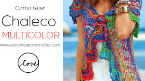 Cómo Tejer Bolero o Chaleco Redondo / Patrones