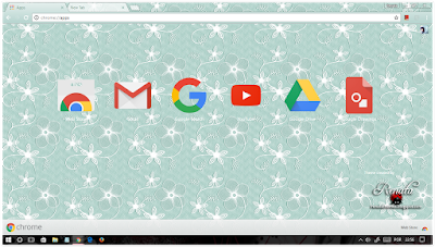 Embroidery Google Chrome theme