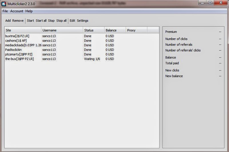 Multiclicker Hướng dẫn sử dụng phần mềm tool auto click PTC Multiclicker 2-Dereezed ...