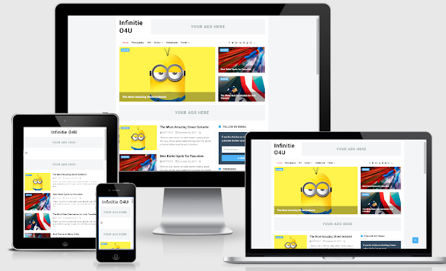Download Template Infinite Responsive Premium Version For free