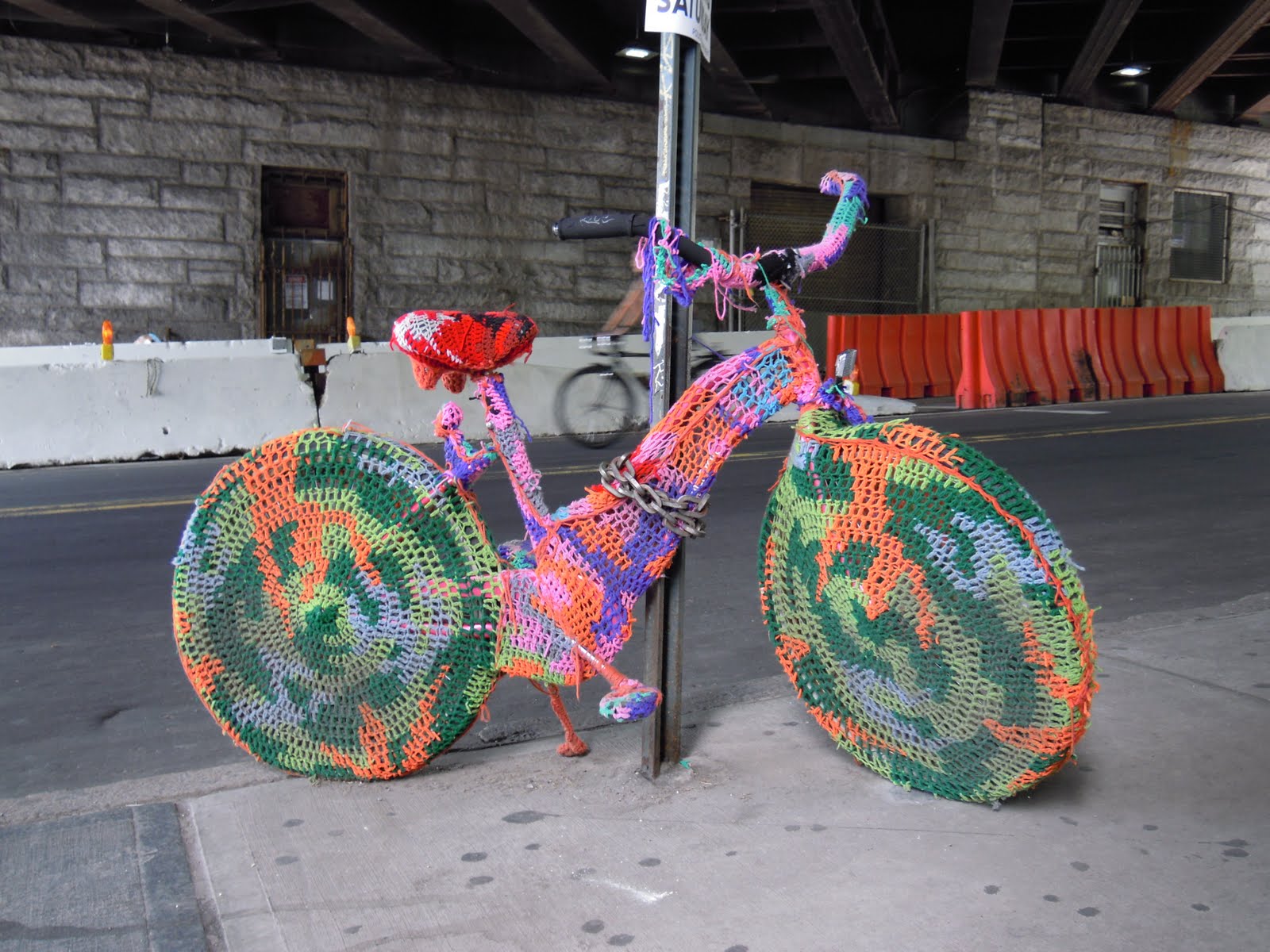 12 By the Dozen Yarn Bombing