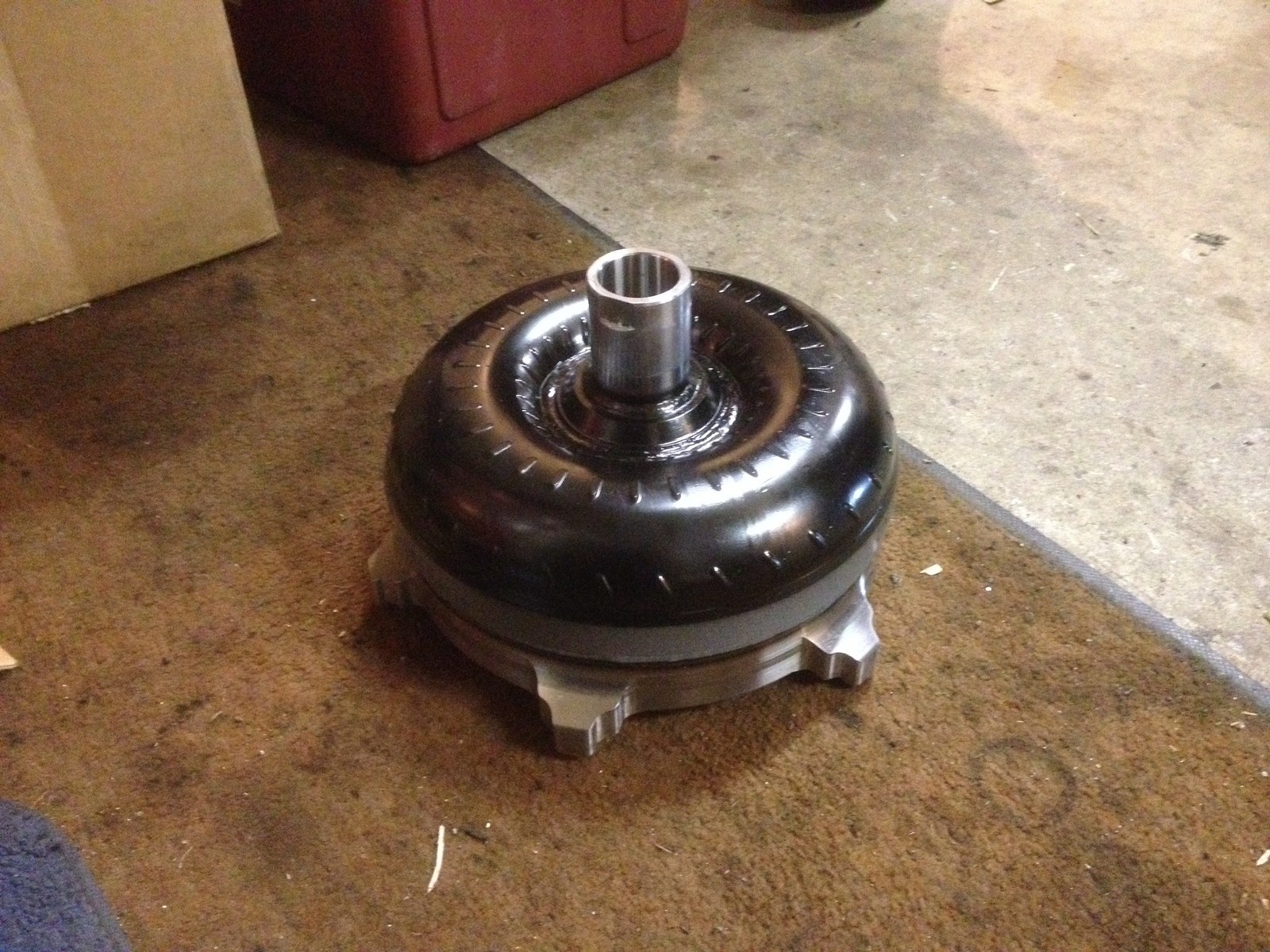 Sloppy Mechanics 4l80e and converter installed, and some other details