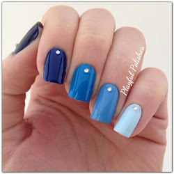 february nail summary challenge ombre
