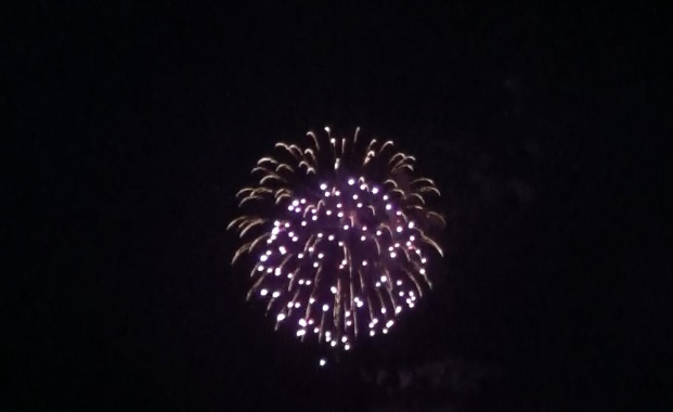 Fireworks in Cocoa, Florida on 4th of July 2016 Fireworks in Cocoa, Florida on 4th of July 2016
