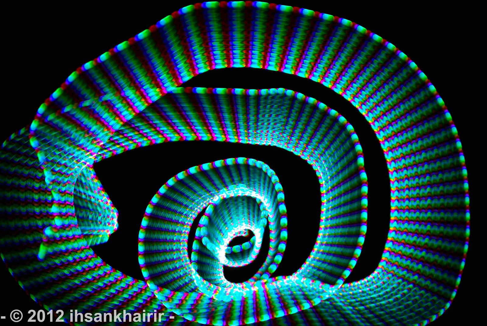 Colorful Light Painting [Photography] IHSAN KHAIRIR