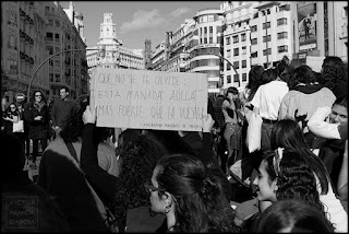 Manifestación 25N 'Contra la violencia machista' manifestacion,fotografia,valencia