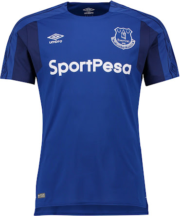 Everton Home Football Shirt Jersey 2017/18 L 