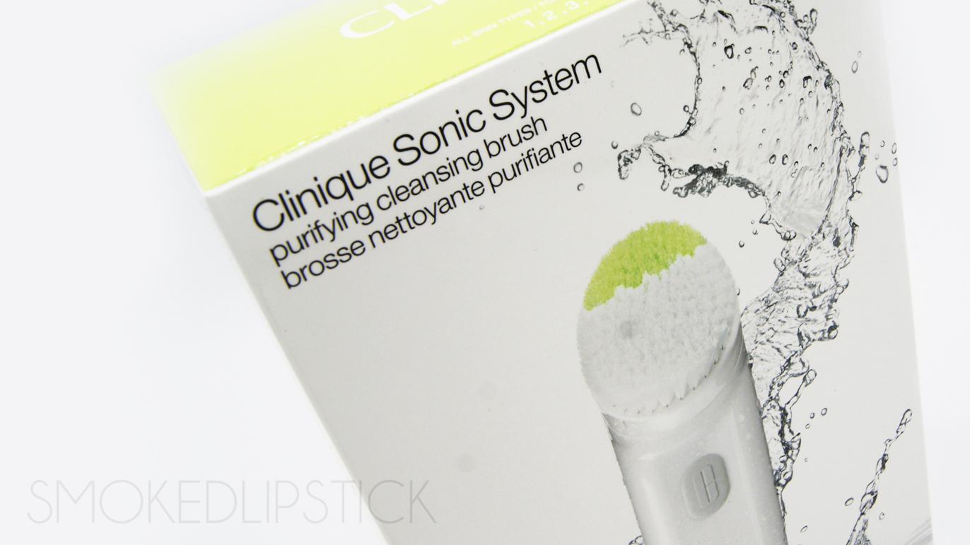 Smoked Lipstick: CLINIQUE Sonic System